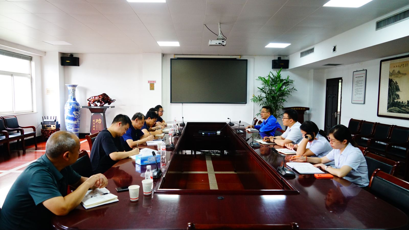 邯鄲市發(fā)改委到普陽(yáng)開展調(diào)研